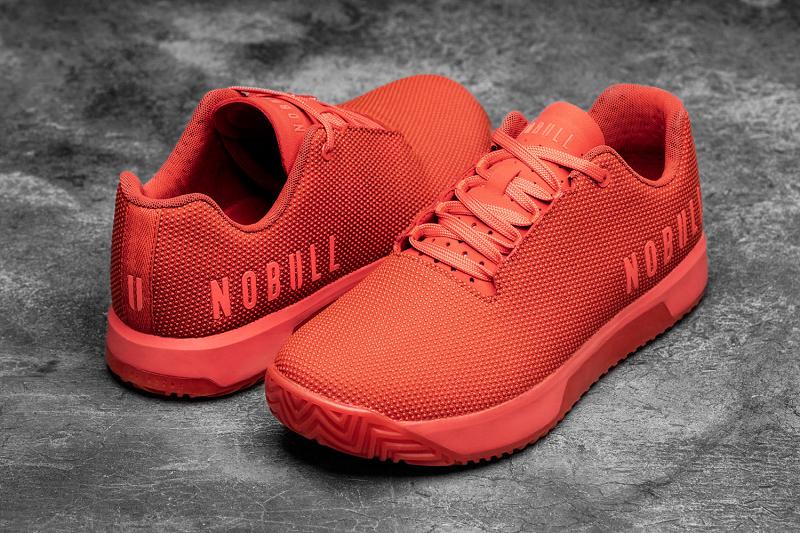 Nobull Alert+ Men's Trainers Red | USA N1533W